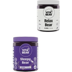 Vita Bear Sleepy Bear 60 Gummy & Relax Bear 60 Gummy 2'Li