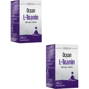 Ocean L-Teanin ( 200 Mg L-Theainine) 30 Kapsül 2 Adet