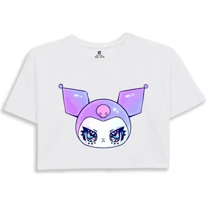 Ez Design Kuromi Baskılı Crop Tshirt