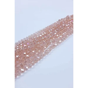 Kristal Boncuk 8 mm Pudra