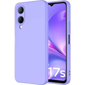 Vivo Y17S Kılıf Kamera Korumalı Renkli Içi Süet Lansman Silikon