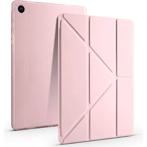 Samsung Galaxy Tab A9 Plus SM-X210 Kılıf Kalem Koymalı Arkası Silikon Standlı Trifolding Kılıf