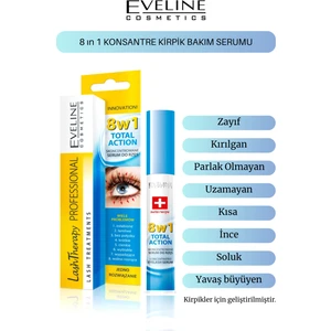 Eveline Cosmetics Konsantre Kirpik Bakım Serumu 8'İ 1 Arada