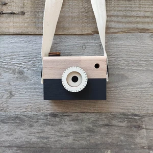 Baykuş Craft Mimarlık Ahşap Oyuncak Waldorf Fotoğraf Makinesi Eğitici Bebek Kamera Montessori 1 Adet