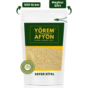 Yörem Afyon Meşhur Siirt Ince Öğütülmüş Içli Köftelik Bulgur Sefer Kitel | 500gr.