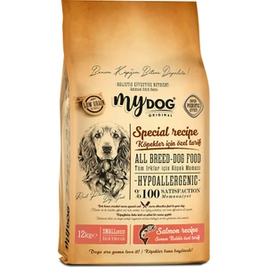 Mydog Original Hypoallergenic Somon Balıklı Küçük Irklar Için Köpek Maması (12KG)