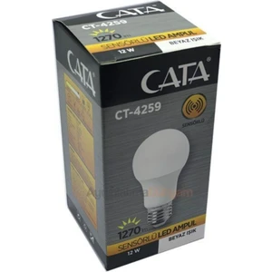 12 Watt Sensörlü LED Ampul CT-4259