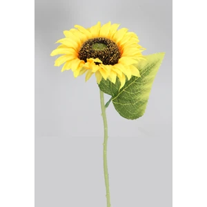 Yapay Çiçek Deposu Yapay Ayçiçeği Dalı 33 cm Sarı