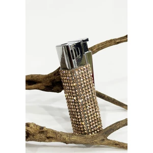 Swarovski Taşlı Metal Çakmak Kutusuz