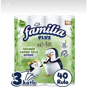 Familia Plus Natural Tuvalet Kağıdı 40'lı