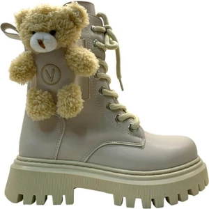 Meliten Kids 1332 Ortopedik Kız Çocuk Bej Ayıcıklı Içi Kürklü Bot
