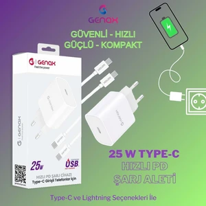 GNX011 Type-C Pd Şarj Set 25W