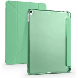 Apple iPad 9.nesil 10.2 Inç 2021 Uyumlu Üçgen Katlanabilir Kalemlikli Standlı Akıllı Kılıf