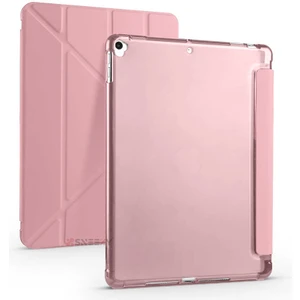 Apple iPad 9.nesil 10.2 Inç 2021 Uyumlu Üçgen Katlanabilir Kalemlikli Standlı Akıllı Kılıf