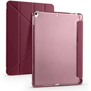 Apple iPad Pro 10.5 / Air 10.5 Inç Uyumlu Üçgen Katlanabilir Kalemlikli Standlı Akıllı Kılıf