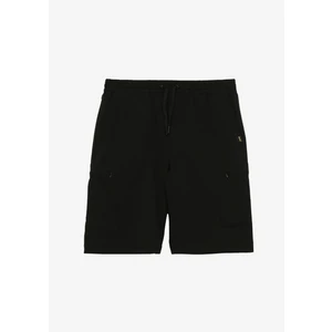 Lastikli Bel Standart Siyah Erkek Kargo Şort J4SM-SHT7207