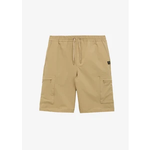 Lastikli Bel Standart Bej Erkek Kargo Şort J4SM-SHT7207