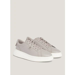 Tommy Hilfiger Vizon Kadın Deri Sneaker Fw0Fw07460Pkb
