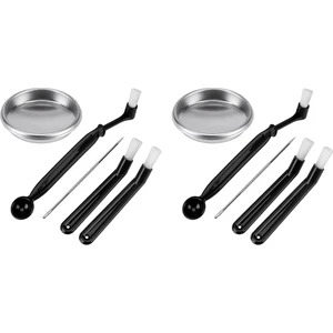 Sant Kuee 10 Adet Kahve Makinesi Kaşıklı Fırça Kahve Öğütücü Fırça Kahve Makinesi Grubu Kafa Me Metal Kör Kase (Yurt Dışından)