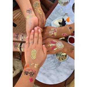 Bride-Gelin Geçici Dövme