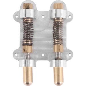 Gitar Pirinç Çift Tremolo Köprü Sabitleyici Stoper Sabitleme Cihazı Kurma Ayarlayıcı Tremsetter Esp Tarzı (Yurt Dışından)