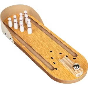 Mini Bowling Oyun Seti, Stres Atmaya Yönelik Masa Oyunu, Erken Eğitim Gelişimine Uygun Çocuk Bowling Seti (Yurt Dışından)