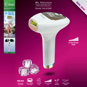 Ipl Buz Lazer Epilasyon Tüy Alma Cihazı Otomatik/manuel Yüz, Vücut, Hassas Bölge Kullanımı 999.900 Flash Atım KEP-6834
