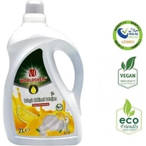 Bitkisel Bulaşık Makinası Deterjanı Jel 2 lt
