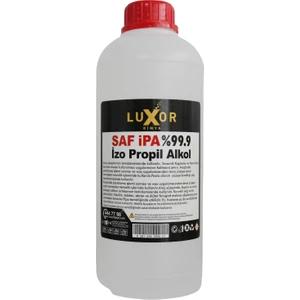 Luxor Kimya %99.9 Saf Ipa Izo Propil Yüzey Temizleyici  1 Lt