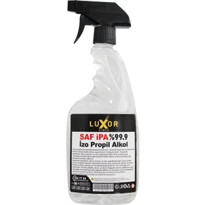 Luxor Kimya %99.9 Saf Ipa Izo Propil Yüzey Temizleyici 750 ml