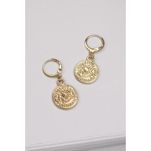 Madalyon Sallantılı Küpe