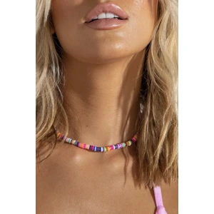 Rengarenk Fimo Boncuk Kolye