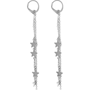 Sallanan Yıldızlar Küpe Gümüş