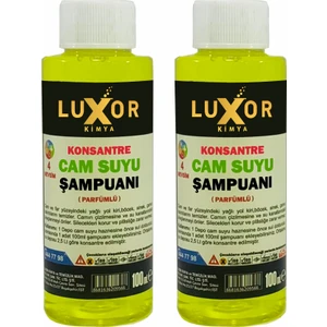 Luxor Kimya Luxor Kimyakonsantre Oto Cam Suyu Şampuanı 100ML 2 Adet