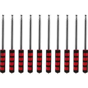 10X Uzatılabilir 2m Taşınabilir Teleskopik El Bayrak Direği Aracı Bayraklar Windsock (Yurt Dışından)