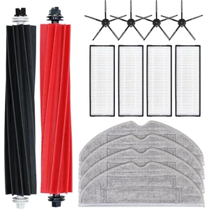 Aksesuarları S8 S8 Artı S8 + S8 Pro Ultra Ana Yan Fırça Hepa Filtre Paspas Bezi Ped Yedek Yedek Parça (Yurt Dışından)