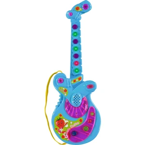 Oyuncak Gitar- Müzikli Gitar - Eğitici Oyuncak - Sesli Işıklı Gitar - Müzik Aleti - 35 cm
