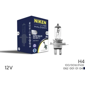 Ampul H4 12V 100W P43T Tırnaklı