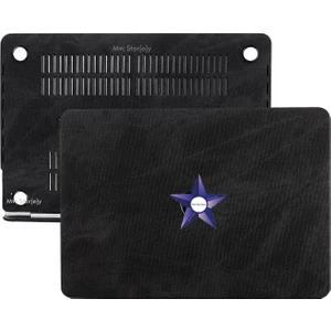 Macbook Air Kılıf 13 inç Kaplama Fabric01 Kumaş (Eski USB'li Model 2010-2017) A1369 A1466 ile Uyumlu