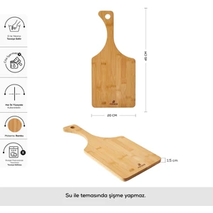 Puzzle Twig Bambu Kesme Tahtası 45 cm