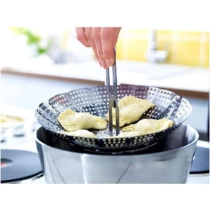 Klockren Buharda Sebze Haşlama ve Pişirici, Paslanmaz Çelik