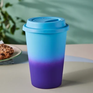 Soft Touch Travel Kupa 300 ml Mor