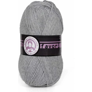 Ören Bayan Favori Örgü Ipi Gri (007) 5'li Paket