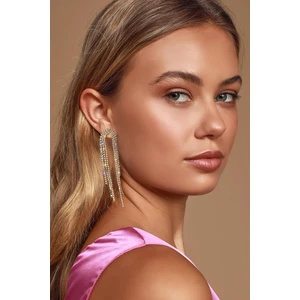 New Obsessions Taşlı Püsküllü Sallantılı Küpe