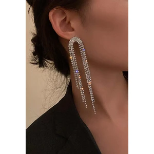 New Obsessions Taşlı Püsküllü Sallantılı Küpe