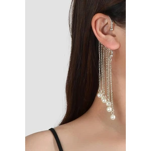 New Obsessions İnci Sallantılı Ear-Cuff Kulak Aksesuarı
