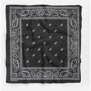 New Obsessions Şal Desenli Kare Koton Bandana Fular