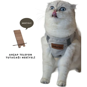 Ankaflex Kedi Göğüs Tasması Kedi Gezdirme Tasması Kediler Için Özel Üretim Yeni Nesil (Tasma Dahil)