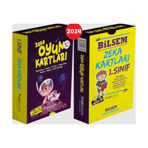 1. Sınıf Bilsem Zeka Kartları / 6-7 Yaş Zeka Oyun Kartları