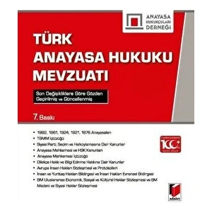 Türk Anayasa Hukuku Mevzuatı